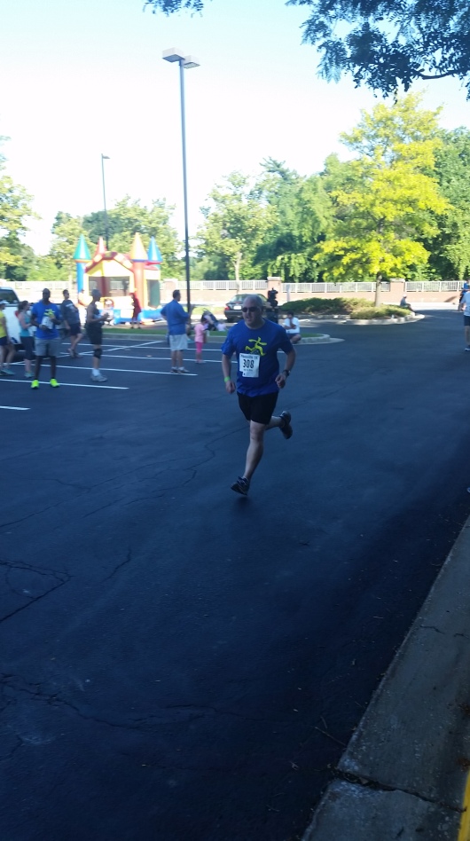 Coming back from knee surgery last year, I was able to run my neighborhood 5k in July.